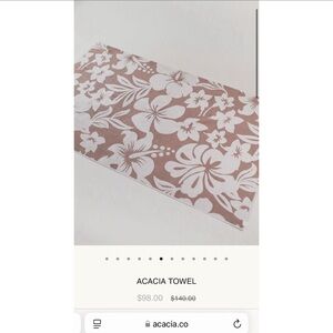 Acacia Swimwear Towel
